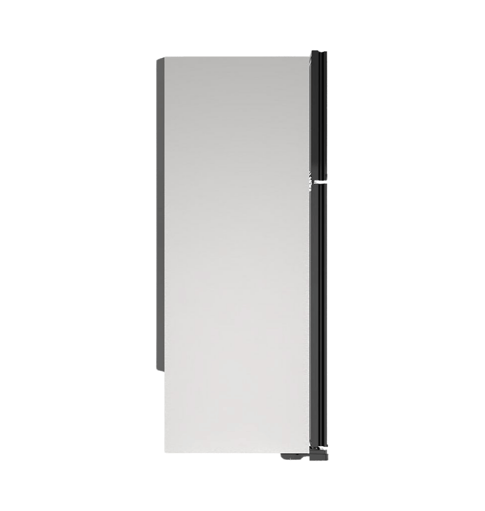 ثلاجه تورنيدو 450 لتر 2 باب ديجيتال انفرتر بصانع مكعبات ثلج سلفر RF-580ATV-SL