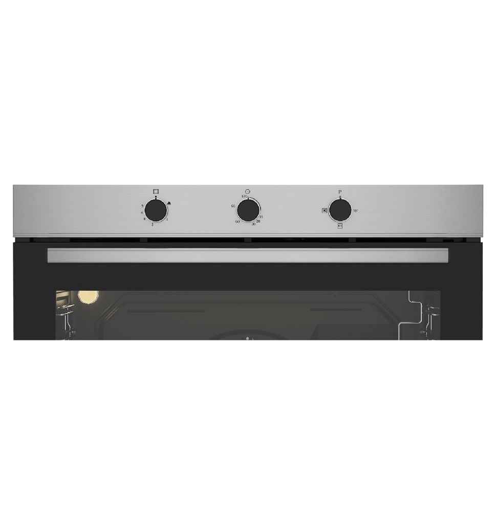 فرن بيكو 90 سم غاز اشعال ذاتي امان كامل 2 مروحه مصري BBWHT12106XS