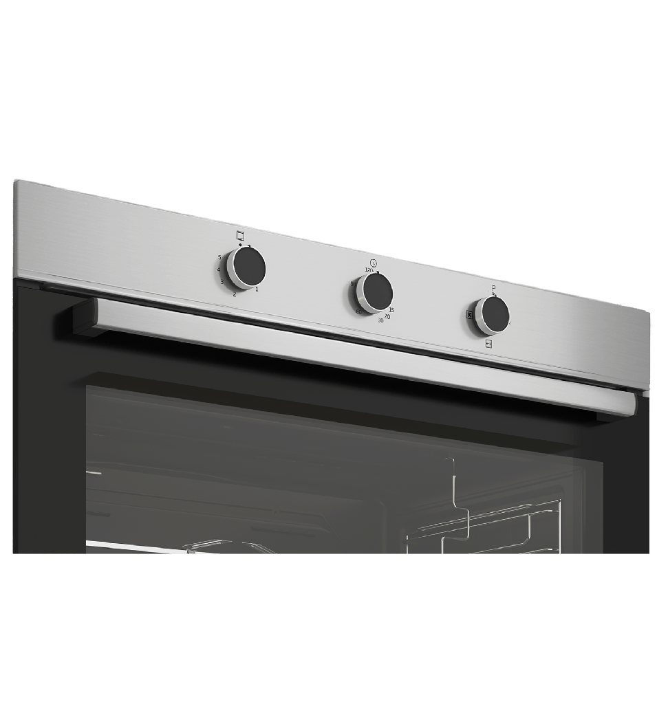 فرن بيكو 90 سم غاز اشعال ذاتي امان كامل 2 مروحه مصري BBWHT12106XS