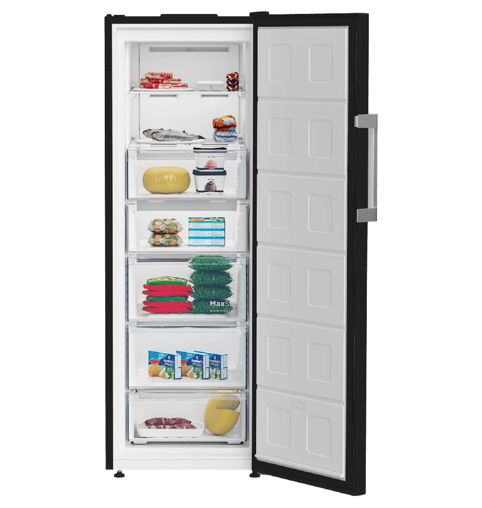 فريزر بيكو 6 درج اسود ديجيتال B3RFNE274B