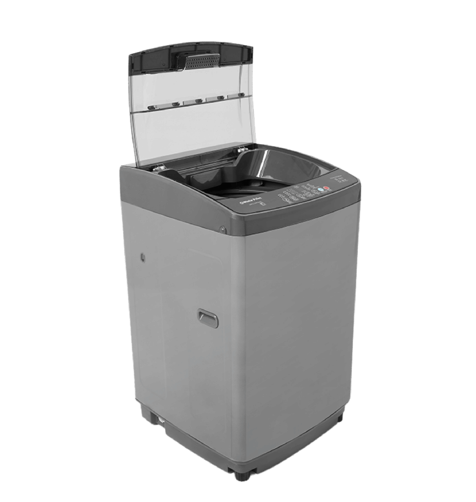 غساله وايت بوينت 13ك فوق ديجيتال سلفر باب اسود WPTL13DPGMA