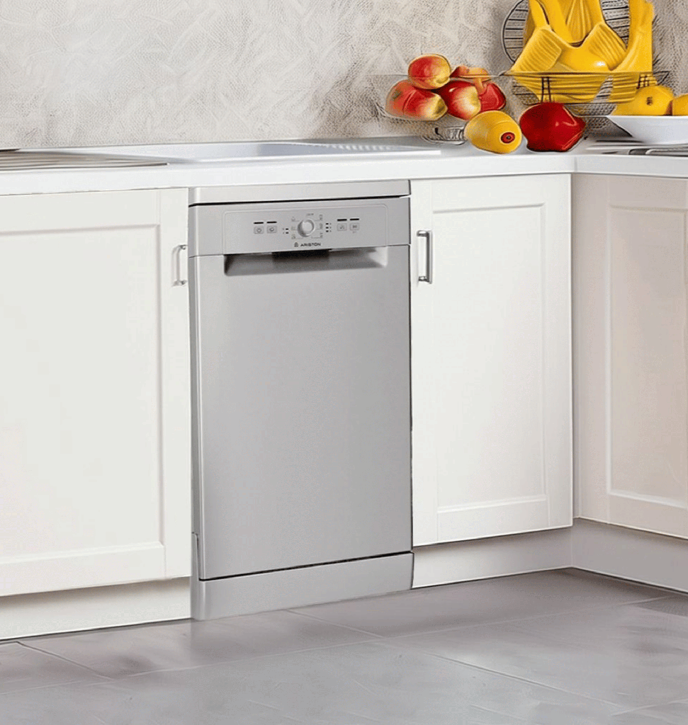 غساله اطباق اريستون 10 فرد سلفر جديده LSFE1B19S