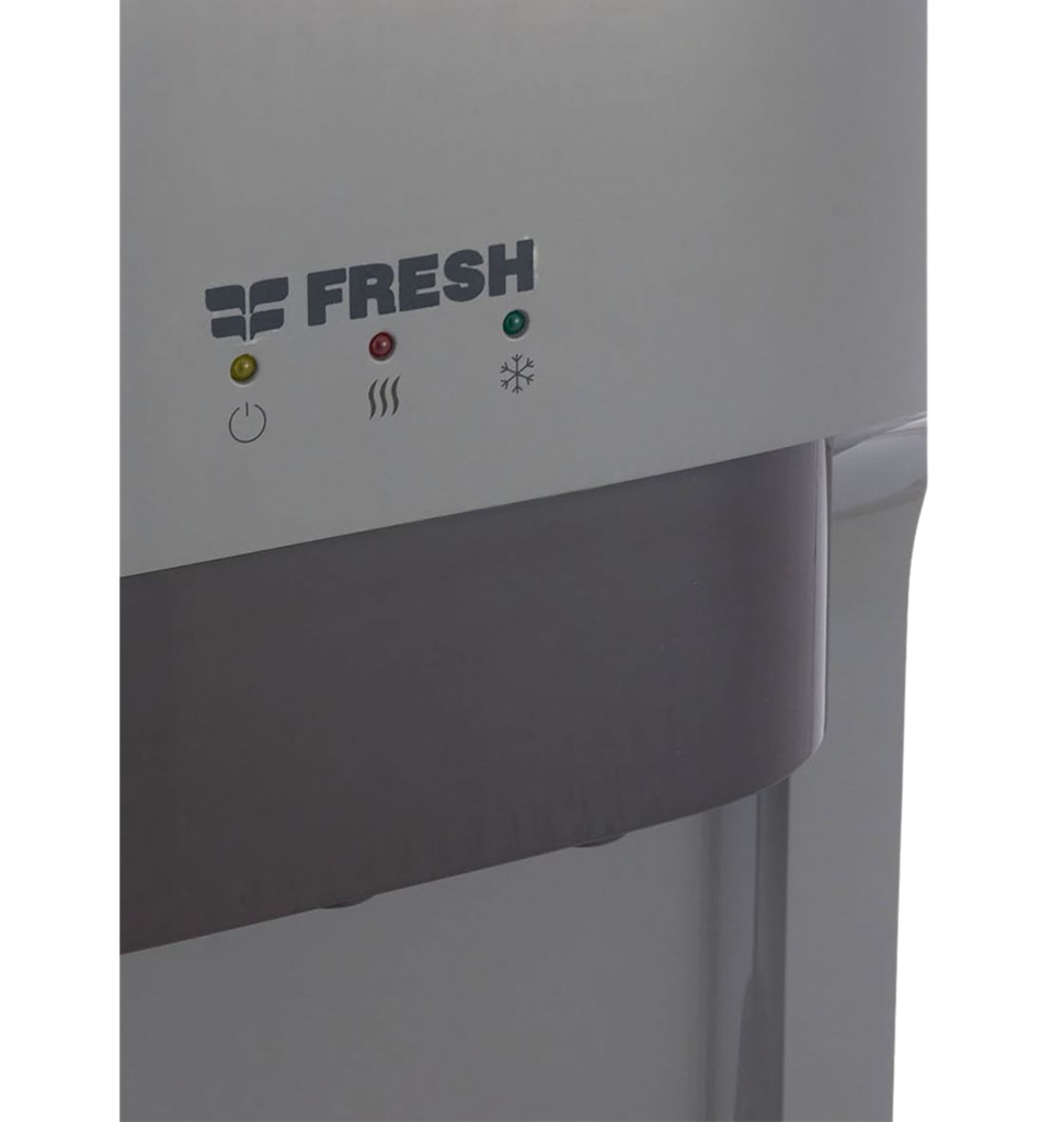 مبرد فريش 3 حنفيه رمادي حافظه - حامل اكواب هديه FW-16VCDH