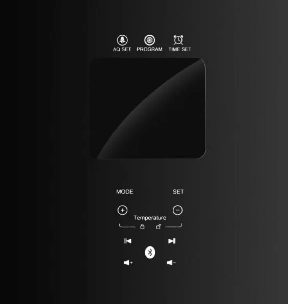 ثلاجه يونيون اير 505 لتر زجاج اسود كومبي ديجيتال بلوتوث انفرتر بدون حنفيه وش ستانلس URN-700CEPBLG1A-DXHRBXLS