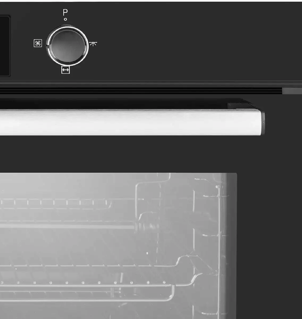 فرن بلت ان بيكو 90 سم غاز (اشعال ذاتى/ امان كامل/ مروحتين تبريد وطهي) اسود ديجتال BBWHT12300BS