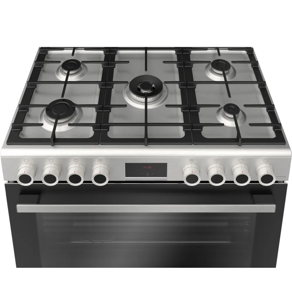 بوتجاز بوش 90 ستانلس ديجيتال حملات زهر امان كامل بالمروحه HGP3I8W50S