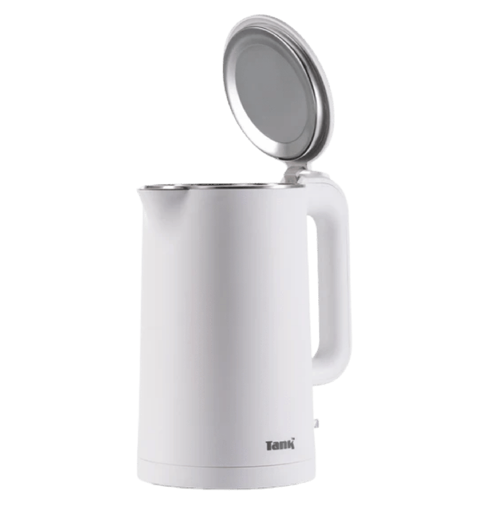 غلايه تانك سيف تاتش كلاسيك الوان -رمادى-وردى-ابيض 1500وات 1.5لتر GS-EK2417