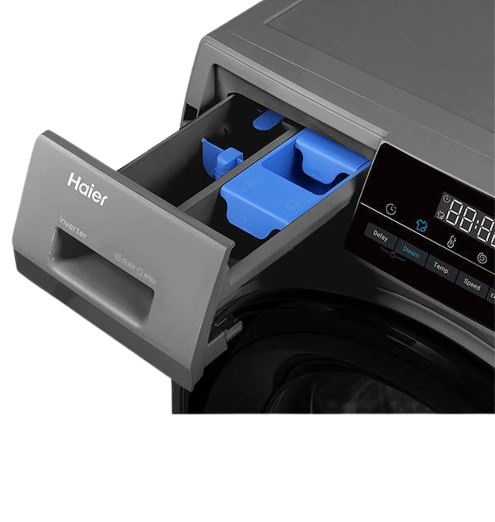 غساله هاير تحميل امامي 9ك 1400 لفه انفرتر سلفر HW90-BP14929AS6