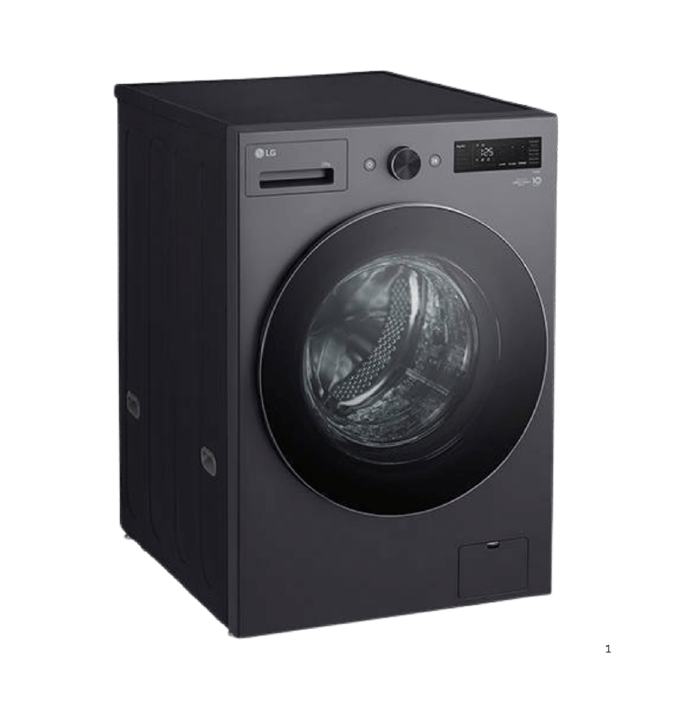 غساله ال جي 20 ك 1000 لفه بخار WiFi خاصيه AI رمادي غامق F0Z8DYP24