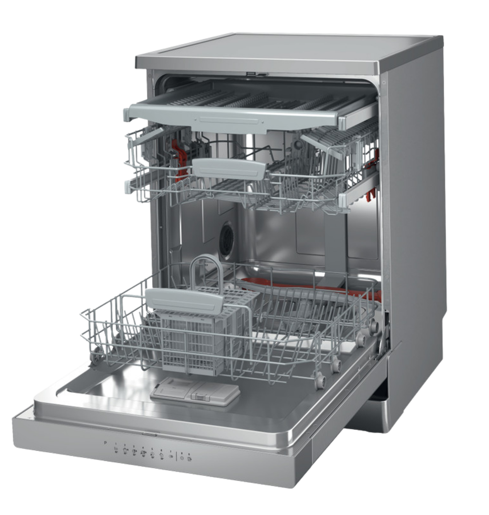 غساله اطباق اريستون 14 فرد سلفر LFC3C33WFX