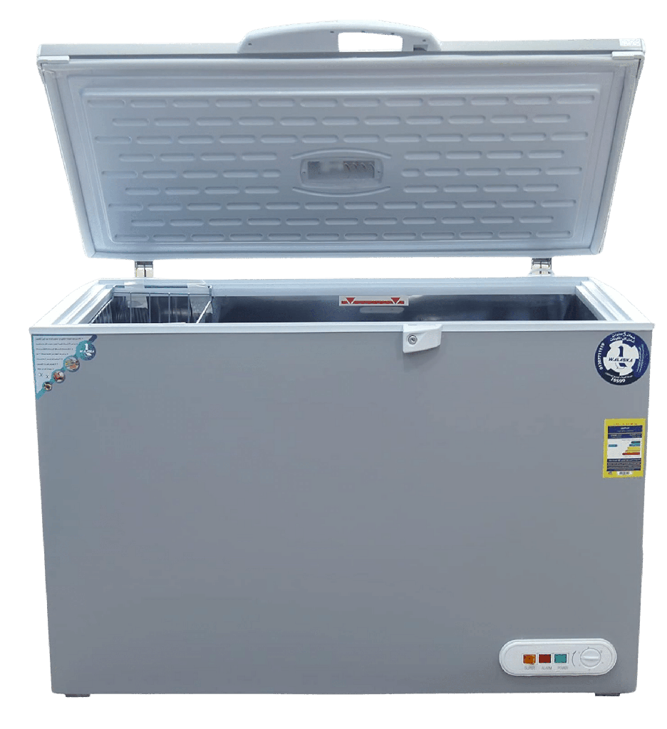 فريزر الاسكا افقي 400 لتر ابيض CH400