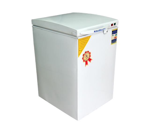 فريزر الاسكا افقي 140 لتر ابيض CH140