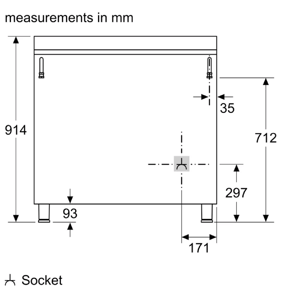 بوتجاز بوش 90 ستانلس حوامل زهر HIZ5G7W51S