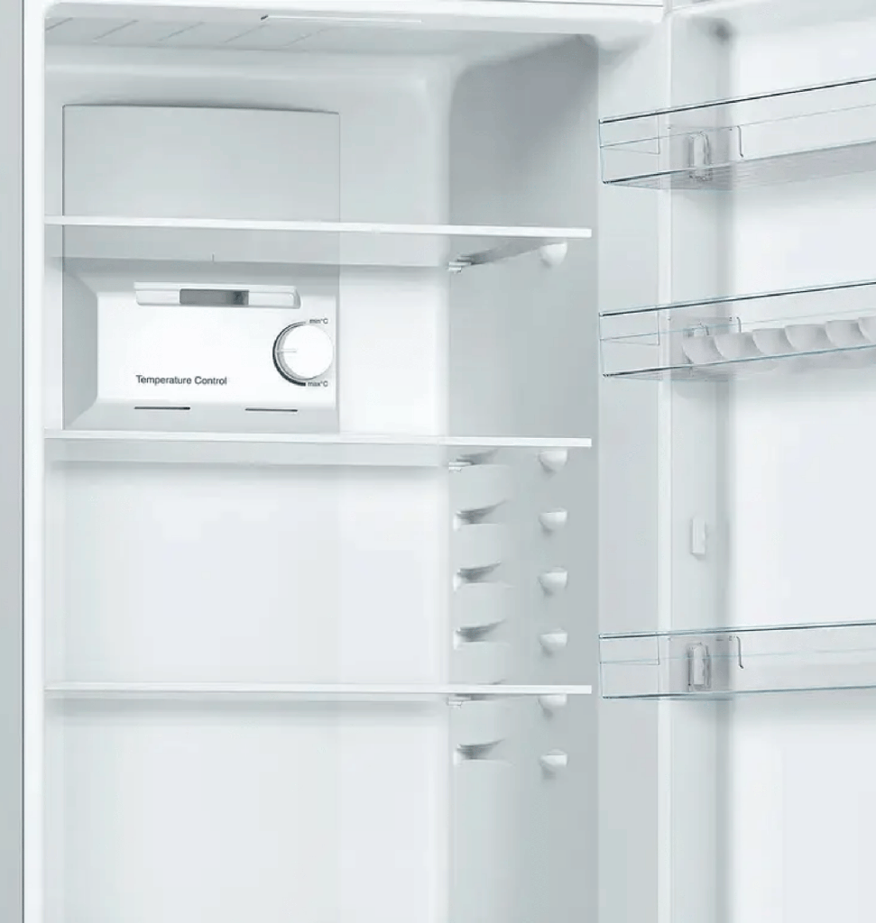 ثلاجه بوش كومبي 329 لتر سلفر KGN36NL30U