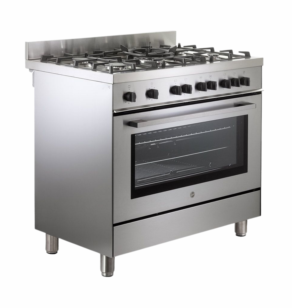 بوتجاز هوفر 5 شعله  2مروحة امان كامل حوامل زهر HGG95LPGEEGY2