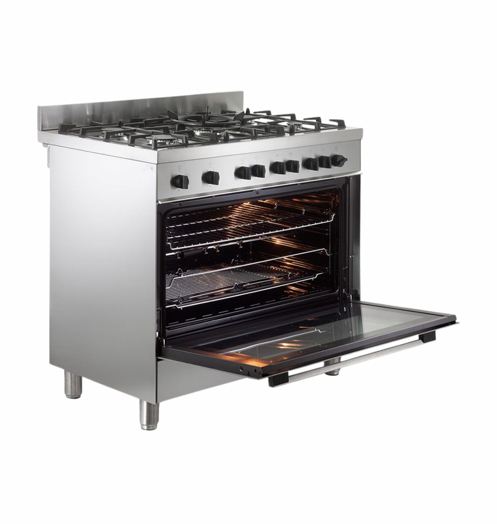 بوتجاز هوفر 5 شعله  2مروحة امان كامل حوامل زهر HGG95LPGEEGY2