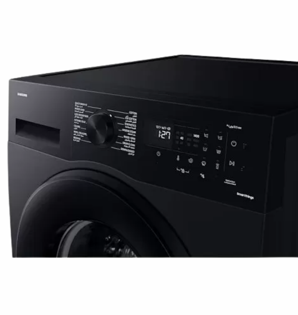 غساله سامسونج 8ك 1400 لفه بخار ديجيتال انفرتر واي فاي سمارت اسود كافيار WW80CGC0EDABAS