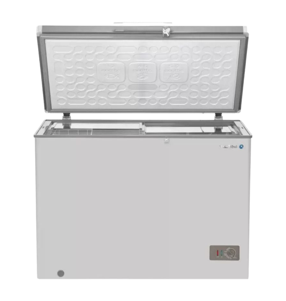 فريزر وايت ويل افقي 273 لتر سلفر ستانلس داخلي WCF-345 XG