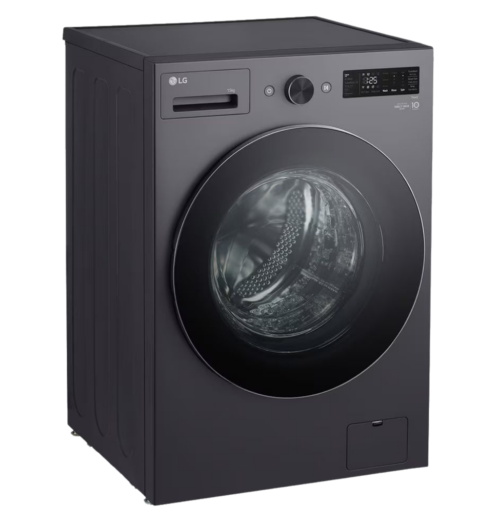 غساله ال جي 15ك بمجفف 8ك رمادي غامق F0Z6DRP24
