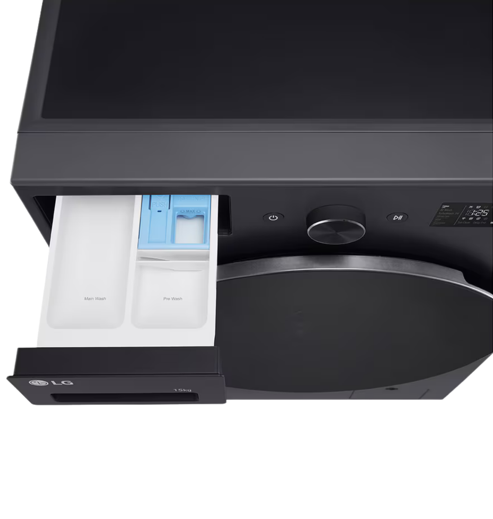 غساله ال جي 15ك بمجفف 8ك رمادي غامق F0Z6DRP24