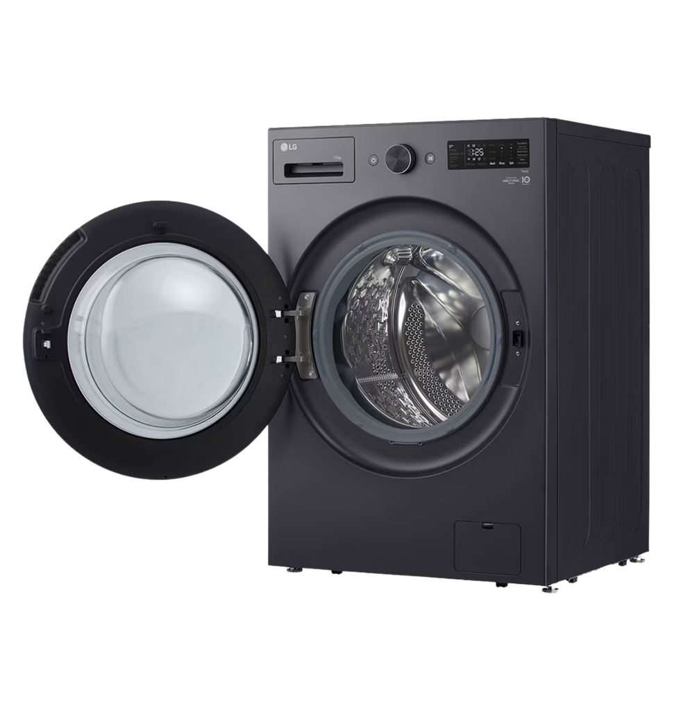 غساله ال جي 15ك بمجفف 8ك رمادي غامق F0Z6DRP24