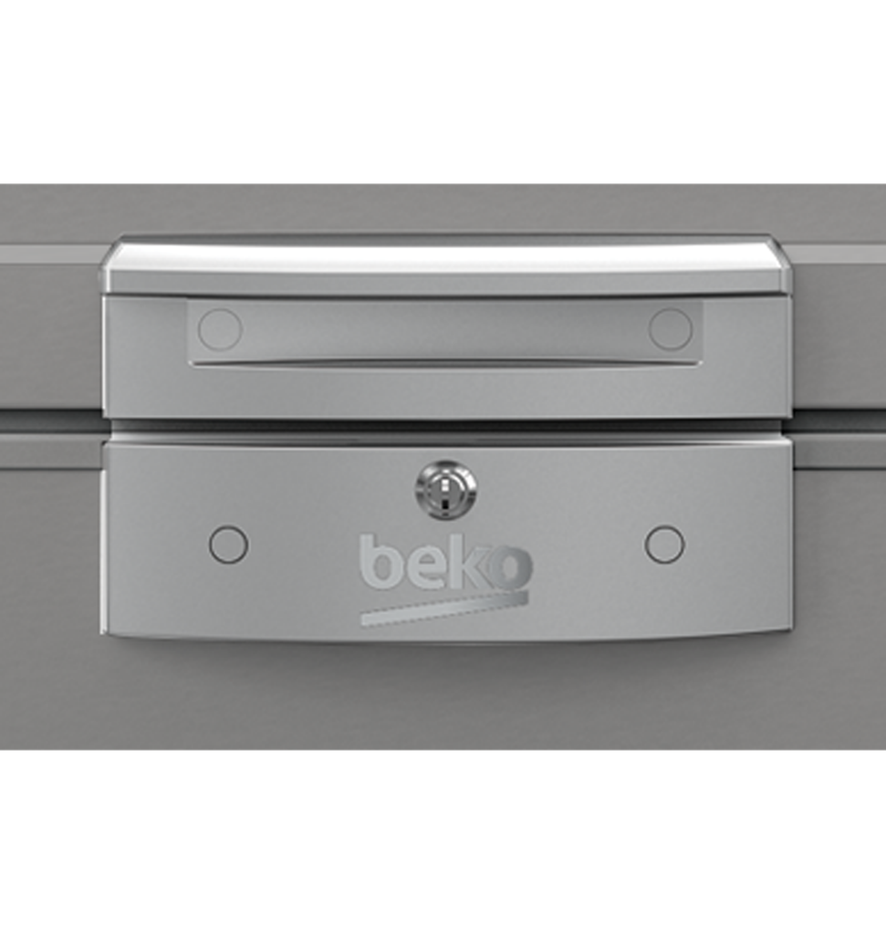 فريزر بيكو افقي 205 لتر فضي HS20510SEGH