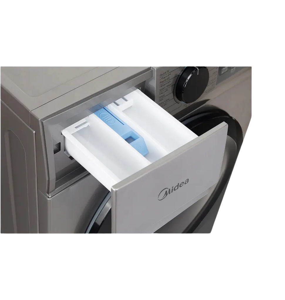 غساله ميديا اتوماتيك 7ك 1400 لفه انفرتر سلفر بالبخار /ميديا MFN09W70B/S