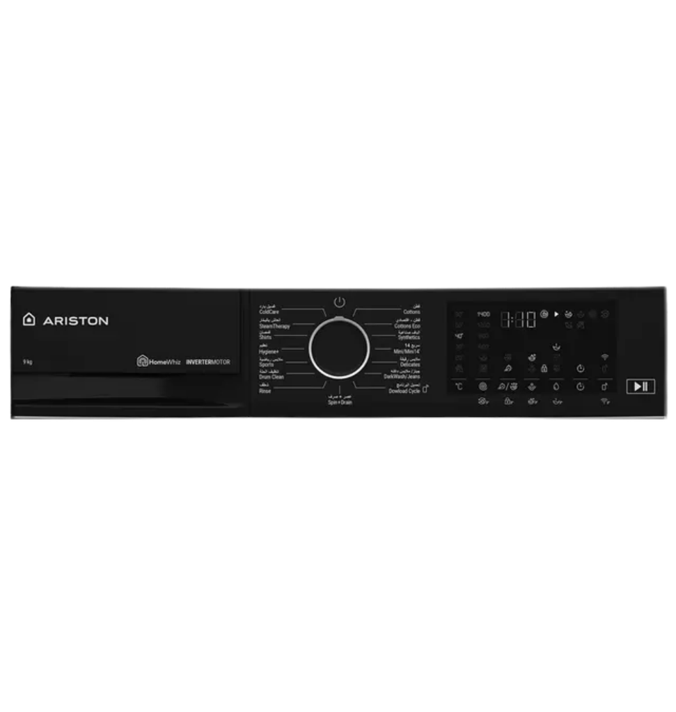 غساله اريستون 9ك رمادي 1400 لفه انفرتر WFST9GWHR