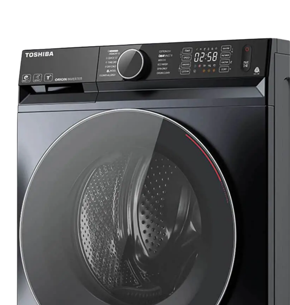 غساله توشيبا اتوماتيك 10.5ك +7ك مجفف انفرتر فضي غامق/ميديا TWD-BM115GF4EG(MK)