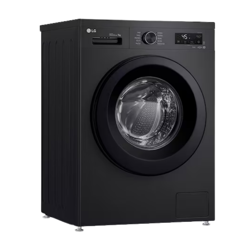 غساله ال جي 7ك اتوماتيك واي فاي اسود F4Y2QYG6X