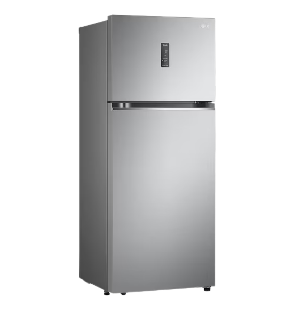 ثلاجه ال جي 450 لتر سلفر ديجيتال اندونيسي GN-B592PFBQ
