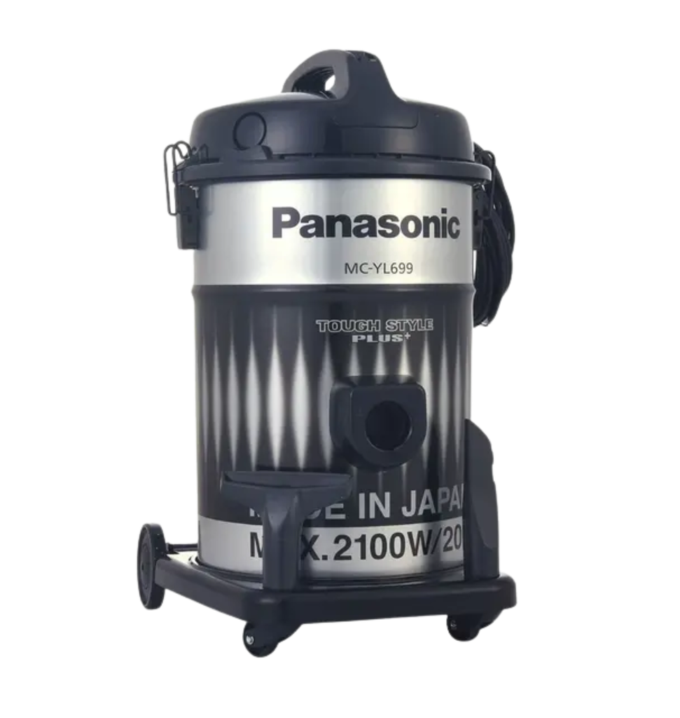 مكنسه بناسونيك 2100 وات برميليه ياباني بضمان بي تي سي MC-YL699A349