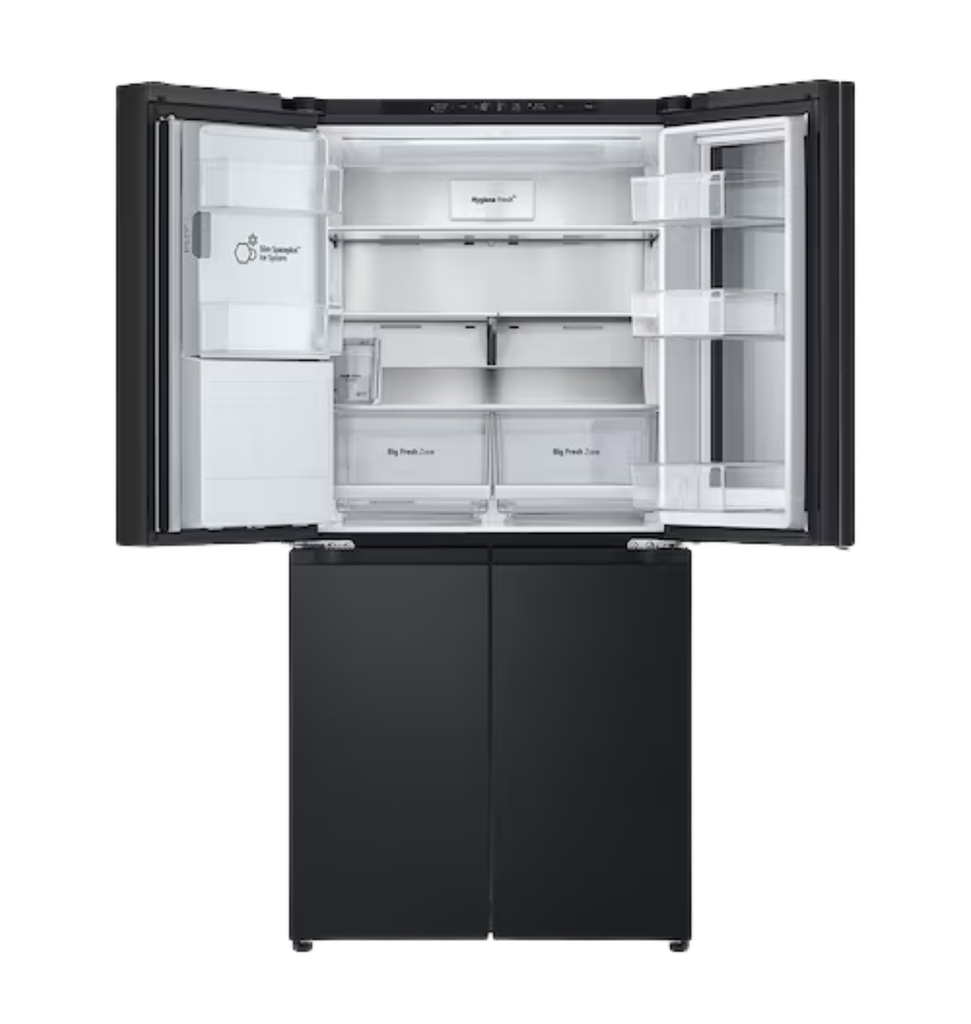 ثلاجه ال جي 508 لتر ستانلس اسود جديده بخزان مياه داخلي GC-X22FFQAB