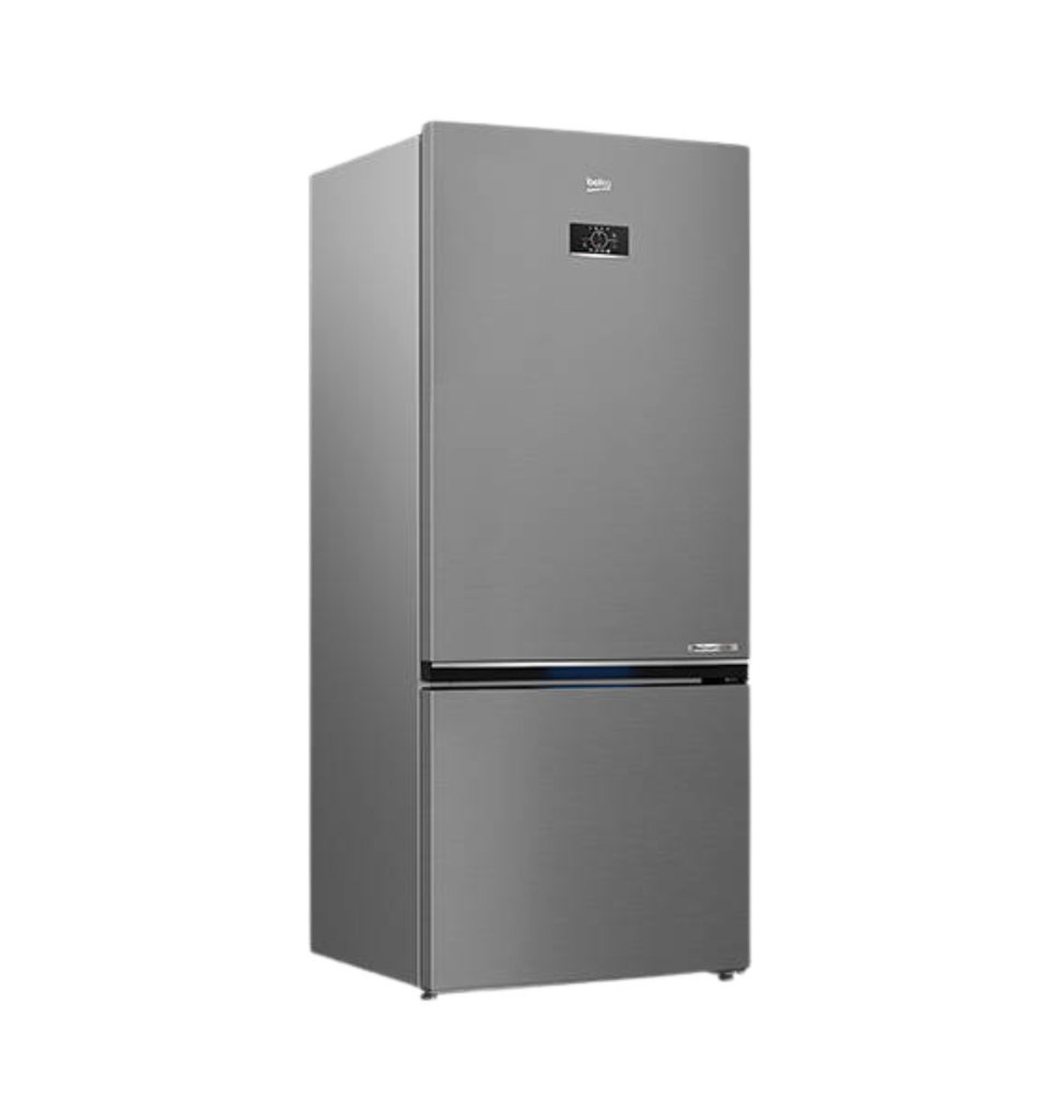 ثلاجه بيكو 509 لتر كومبي ستانلس انفرتر RCNE590E35ZXP2