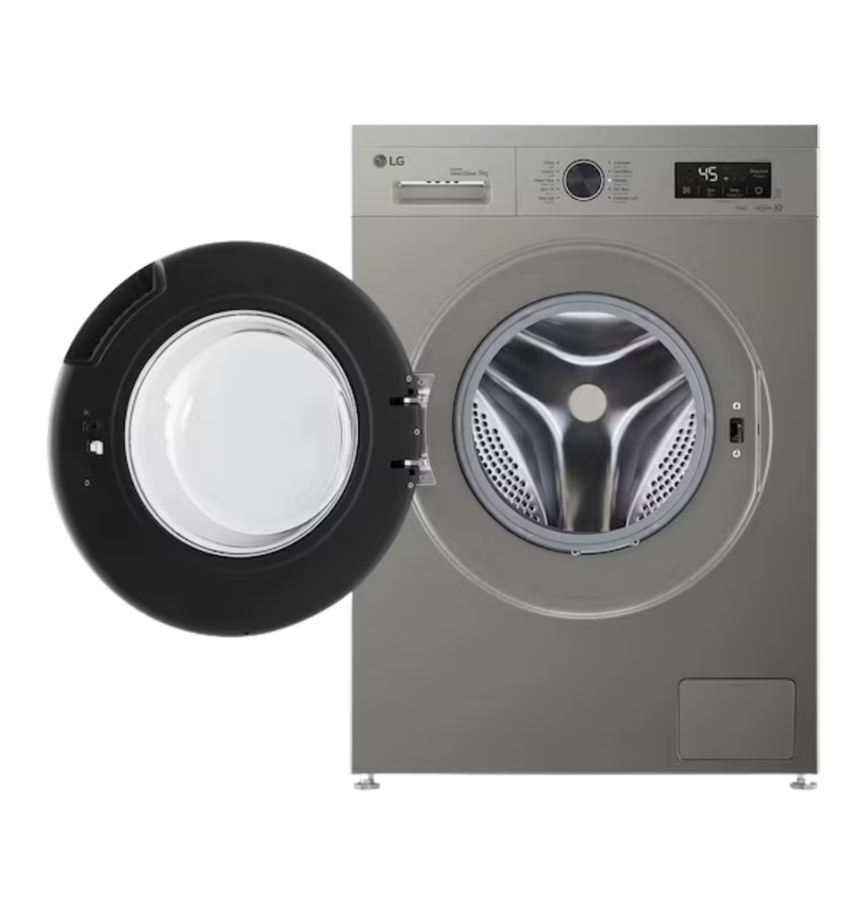 غساله ال جي 9ك 1400 لفه واي فاي سلفر F4Y2VYGYP