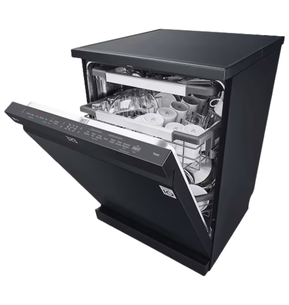 غساله اطباق ال جي 14 فرد بمجفف اسود DFC287HMS