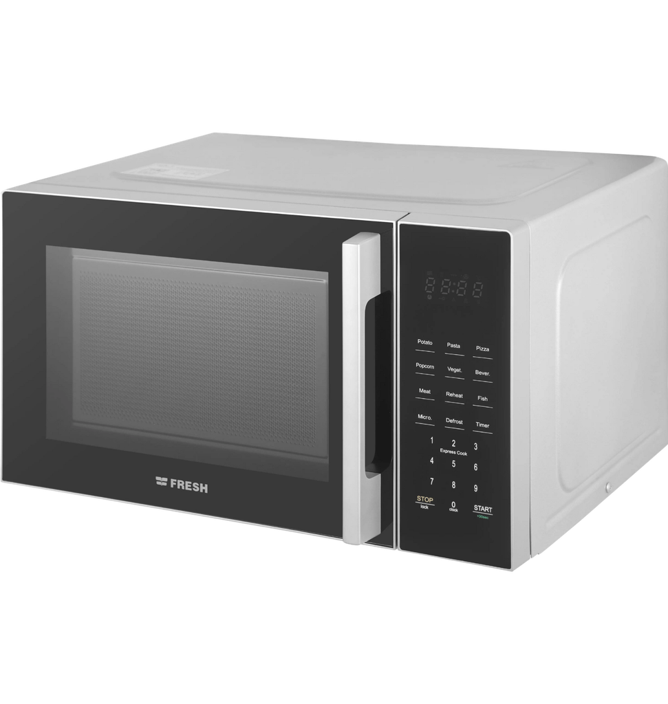 ميكروويف فريش 25 لتر ديجيتال سيلفر بدون الجديد FMW-25KC-SW