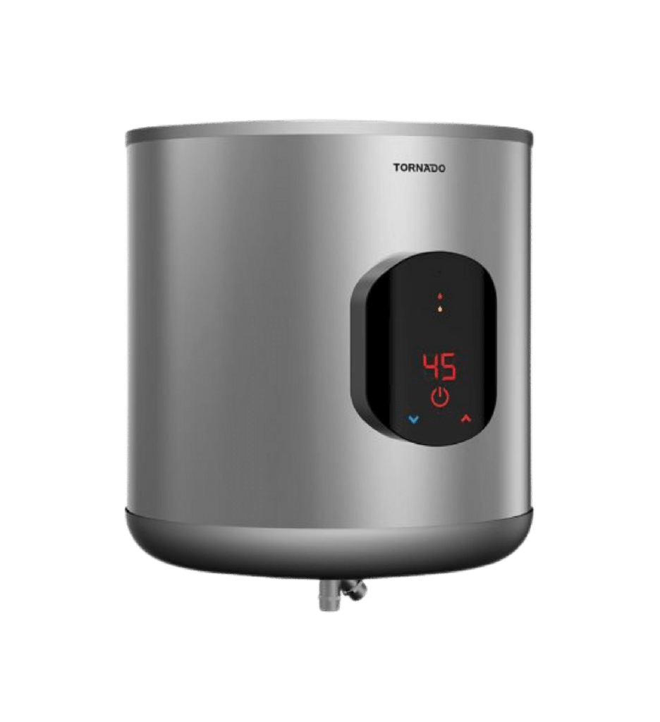 سخان تورنيدو 35 لتر ديجيتال حله ستانلس سلفر الجديد EWH-S35CSE-S