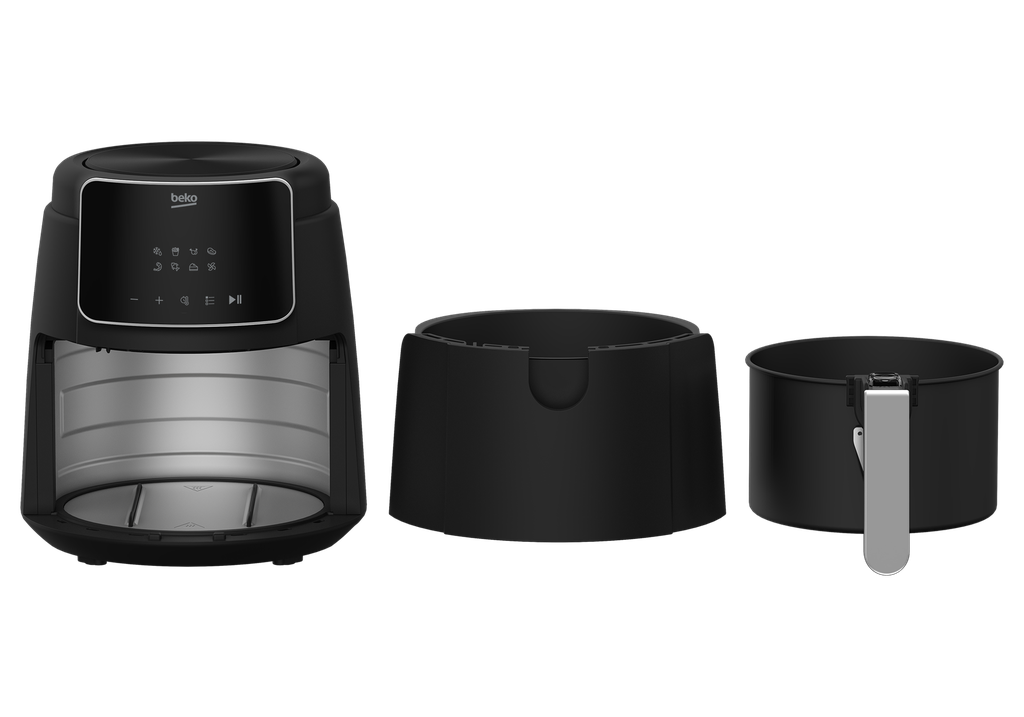 قلايه هوائيه بيكو 1500وات 4.7لتر ديجيتال اسود FRL2244B