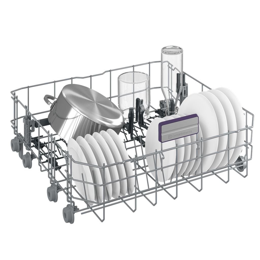 غساله اطباق بيكو 15 فرد 6 برنامج زجاج اسود ديجيتال كورنر انتنس انفرتر BDFN36531GB