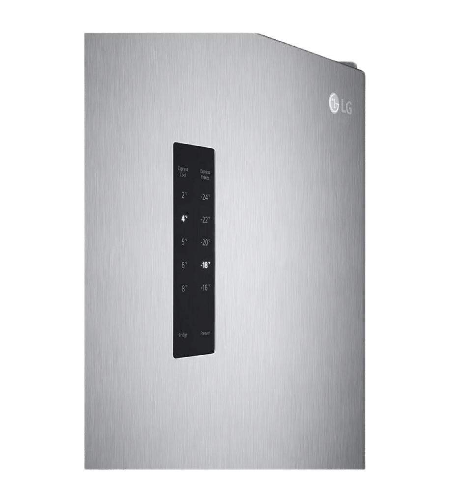 ثلاجه ال جي 401 لتر سلفر GTF402SSAN