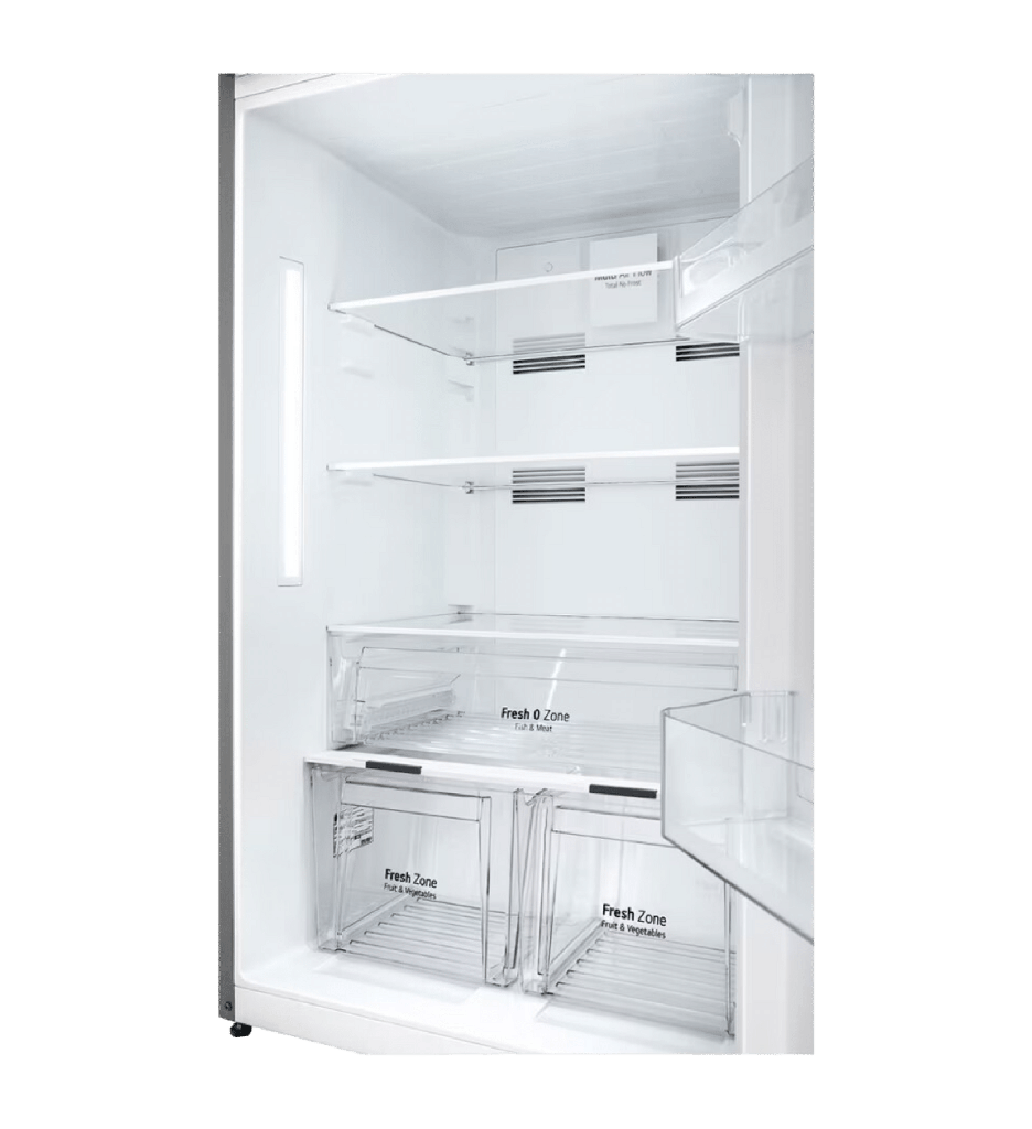 ثلاجه ال جي 401 لتر سلفر GTF402SSAN