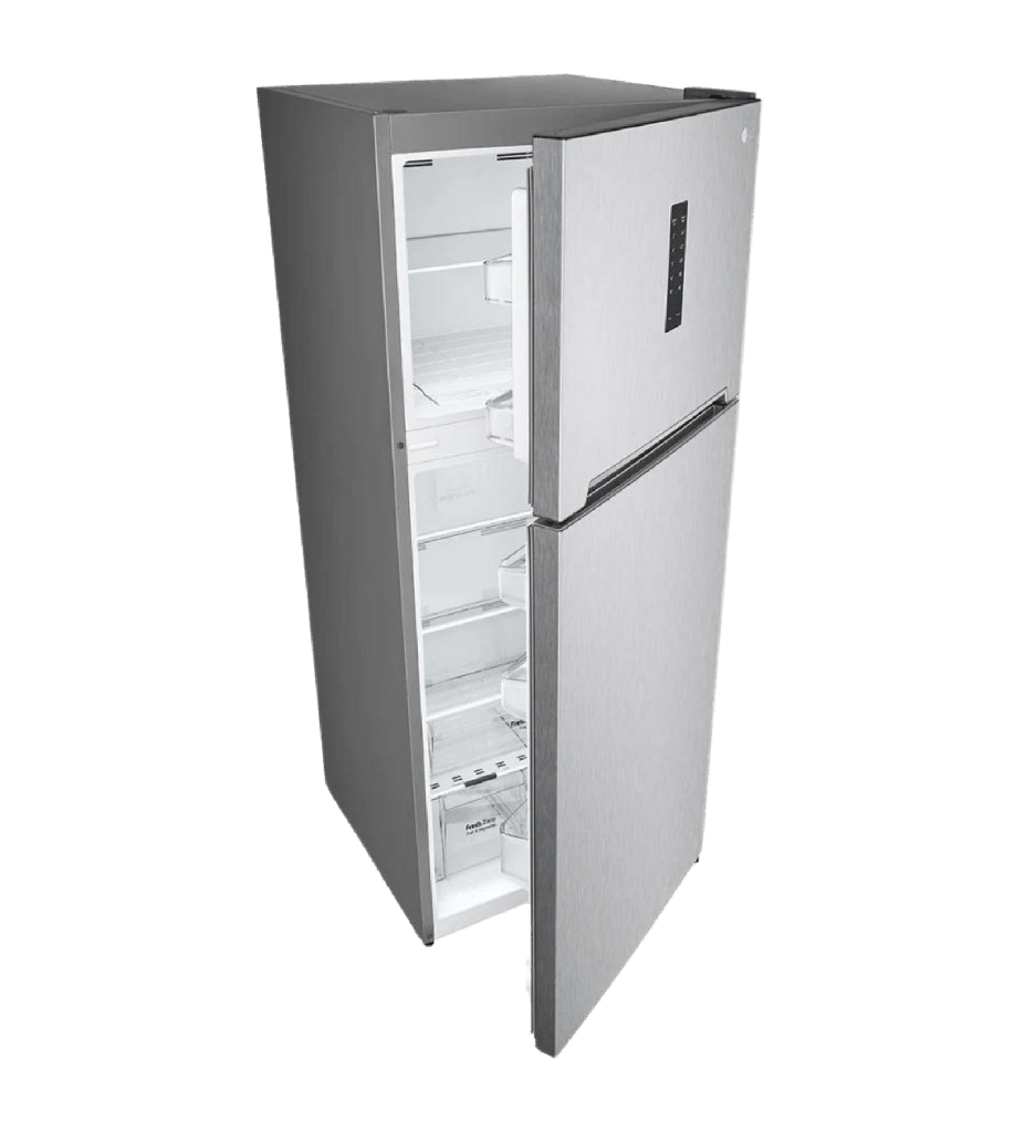 ثلاجه ال جي 401 لتر سلفر GTF402SSAN