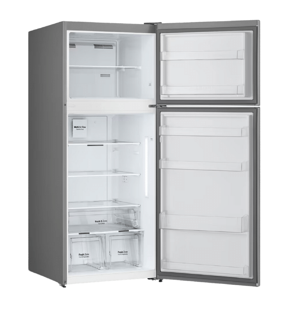 ثلاجه ال جي 401 لتر سلفر GTF402SSAN