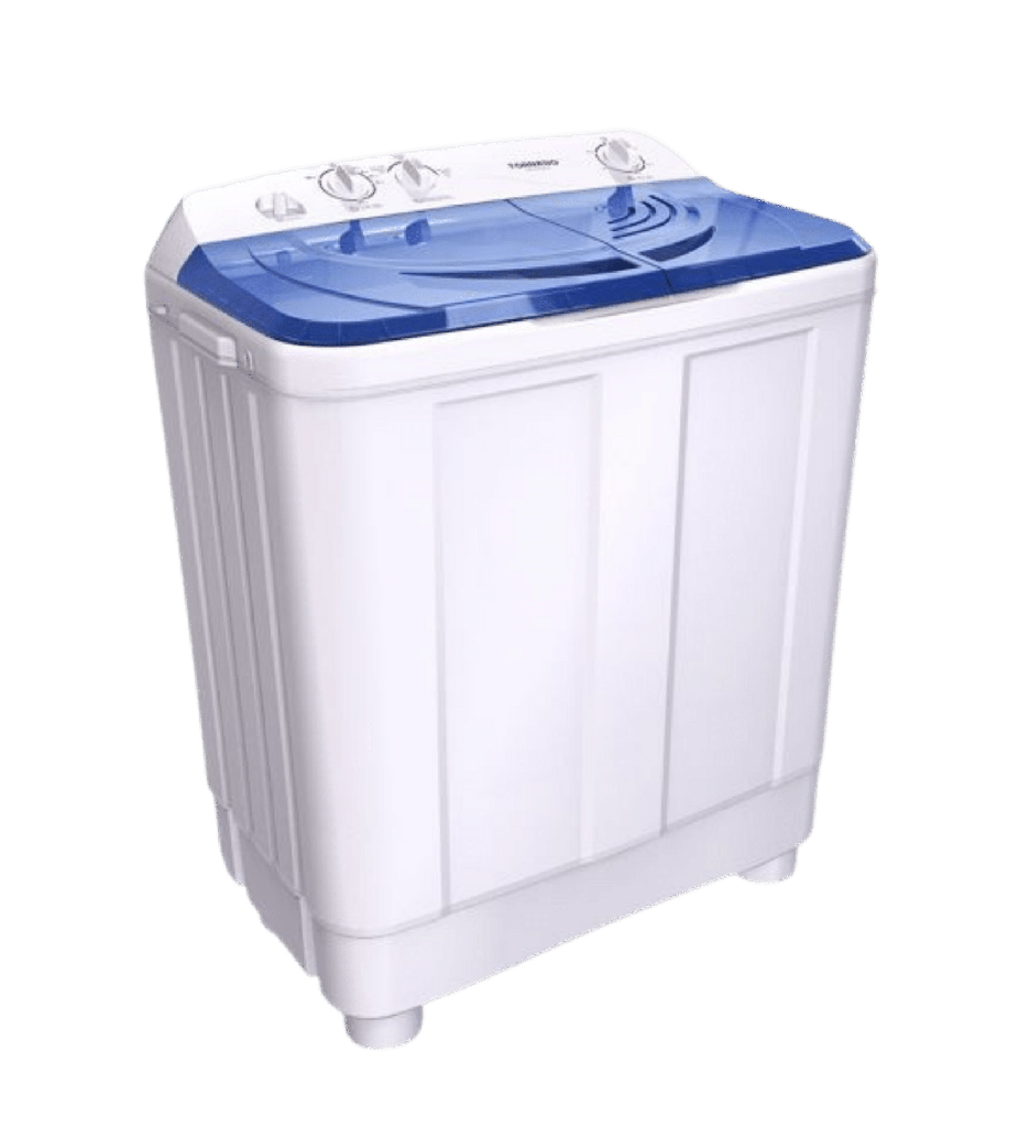 غساله تورنيدو هاف 7ك حوضين بالطلمبه TWH-Z07DNEP-W