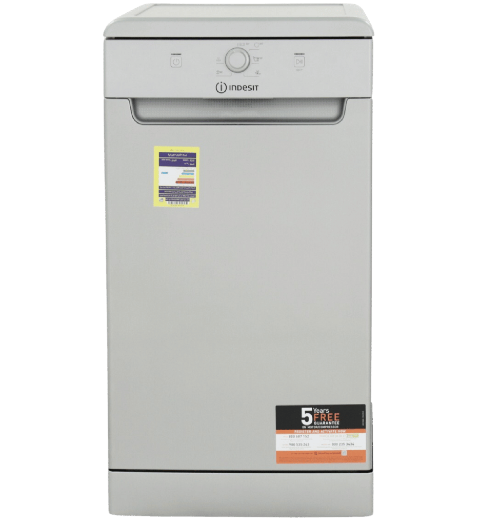 غساله اطباق انديست 10 فرد سلفر DSFE1B10S