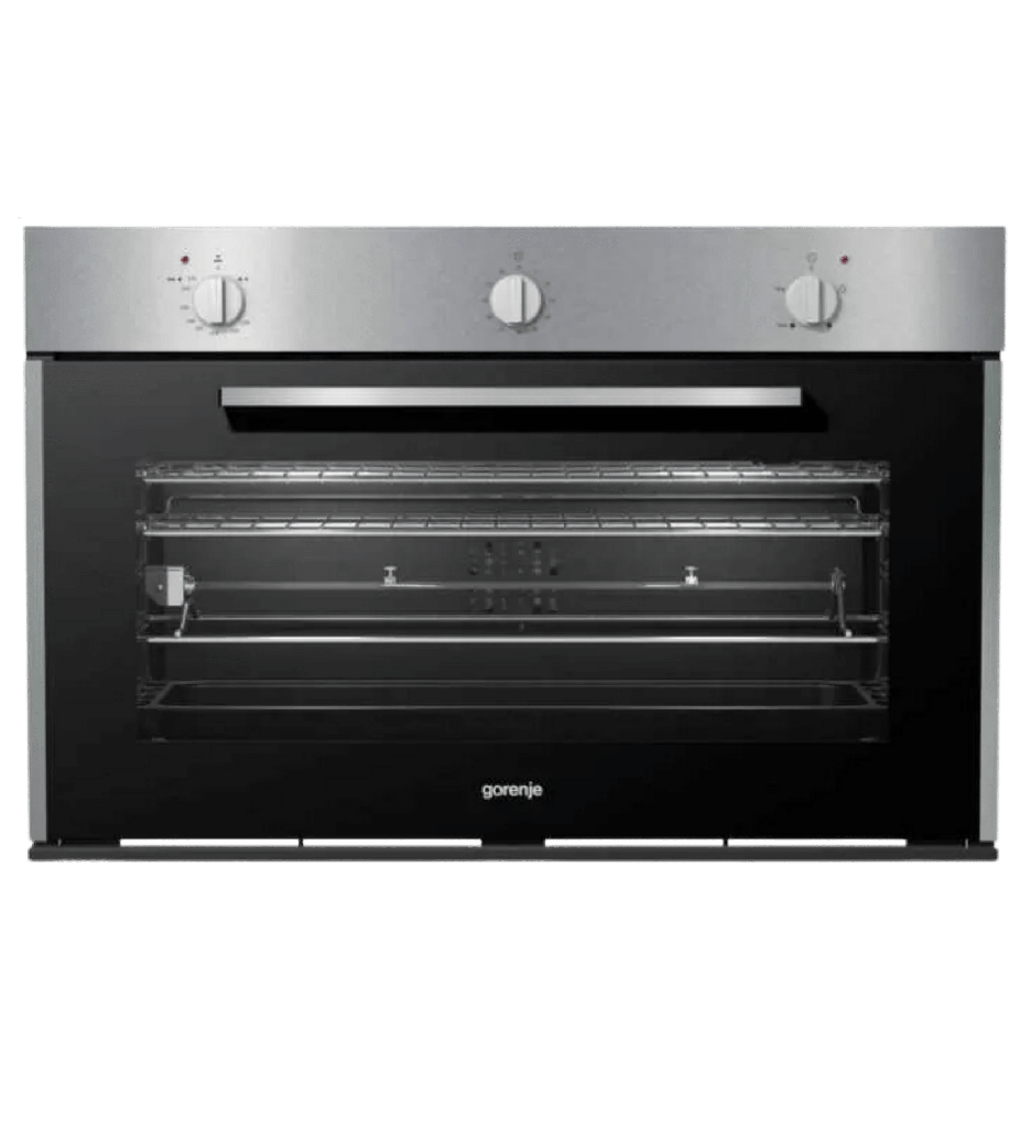 فرن جورنيا 90 غاز * غاز بالمروحه ستانلس BOG922E00FX