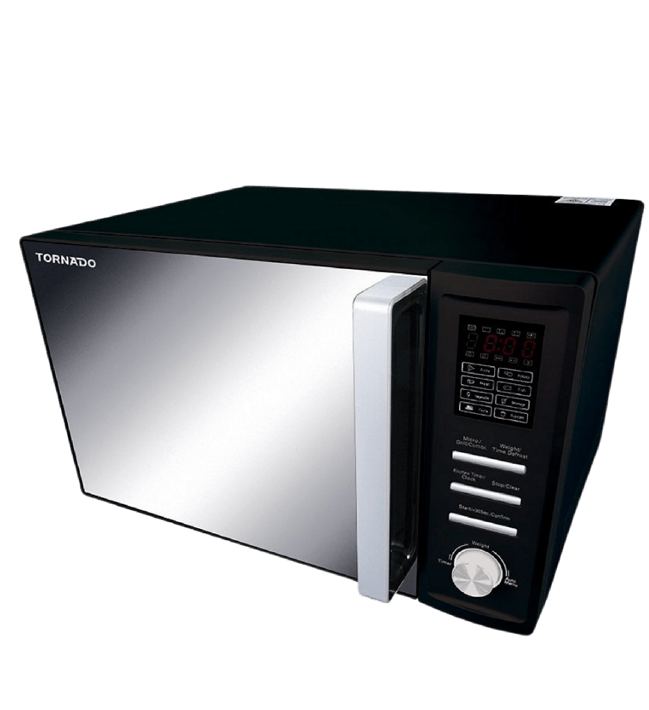 ميكروويف تورنيدو 36 لتر اسود شوايه MOM-C36BBE-BK