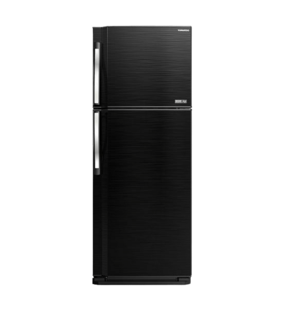 ثلاجه تورنيدو 450 لتر 2 باب اسود RF-58T-BK