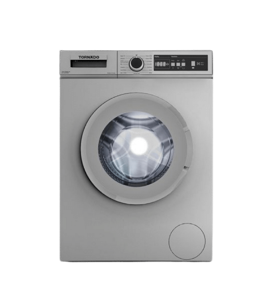 غساله تورنيدو 6ك 800 لفه سلفر TWV-FN68SLOA